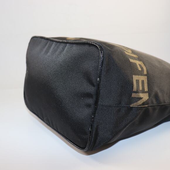 Vintage Fendi Black Nylon Logo Tote Bag - Picture 6 of 10